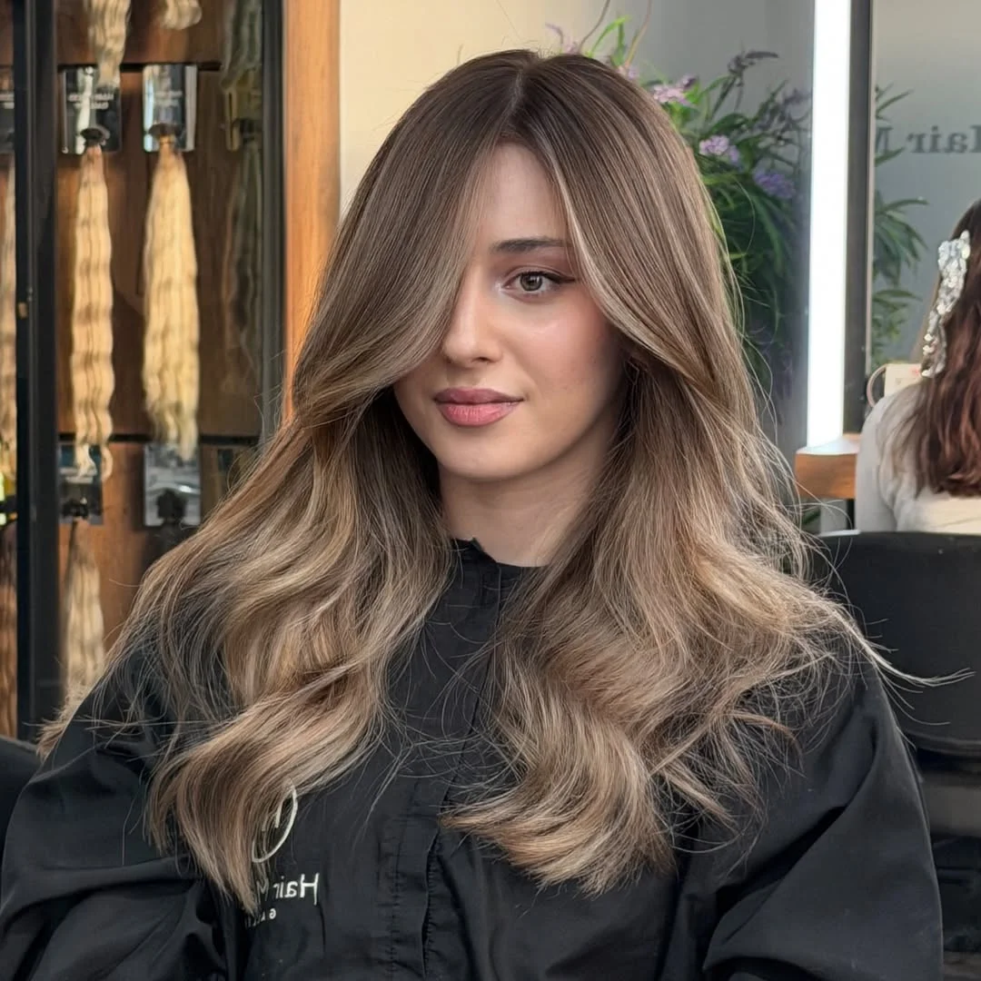 natural summer quick hairstyles 2026 Airy Layers with Curtain Movement