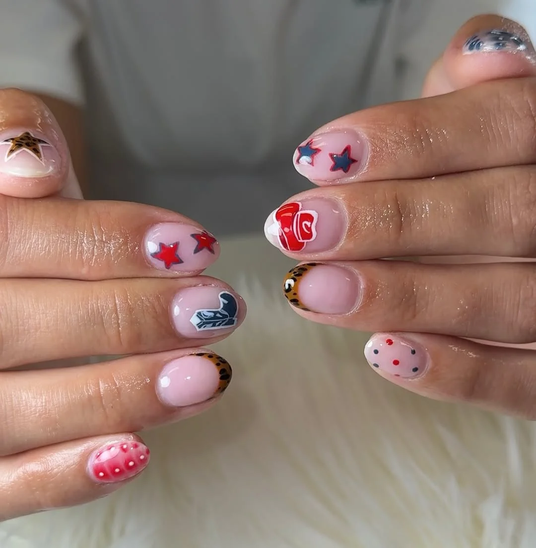 patriotic nails 2026 Western Rodeo Details With Modern Patriotic Flair