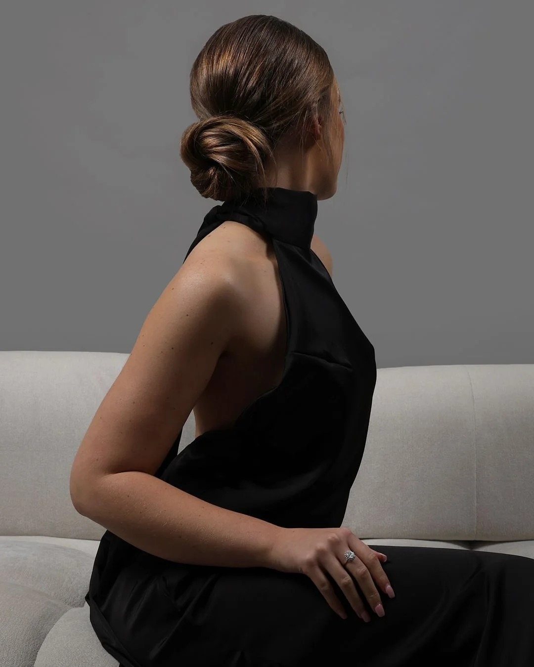 quick summer bun hairstyles 2026 Minimalist Low Knot With Quiet Luxury Energy