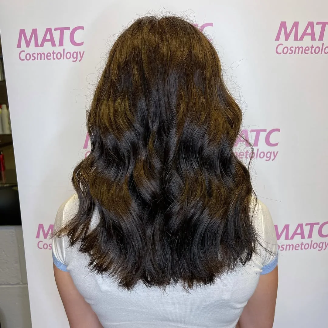 salon summer haircuts for medium hair 2026 Soft Tousled Waves with Natural Volume Balance