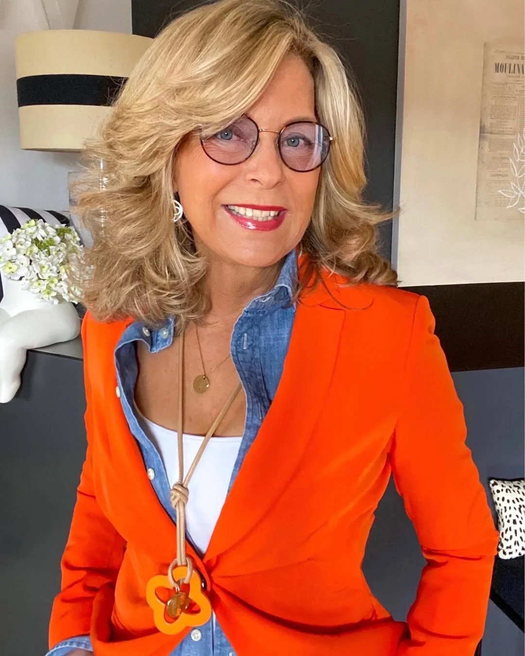salon summer haircuts for women over 50 2026 Voluminous Blonde Layers With Salon Blowout Energy