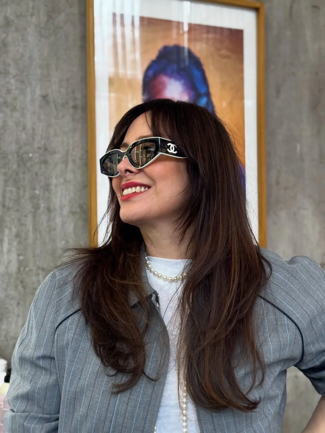 salon summer haircuts with bangs 2026 Quiet Luxury Layers With Soft Espresso Fringe