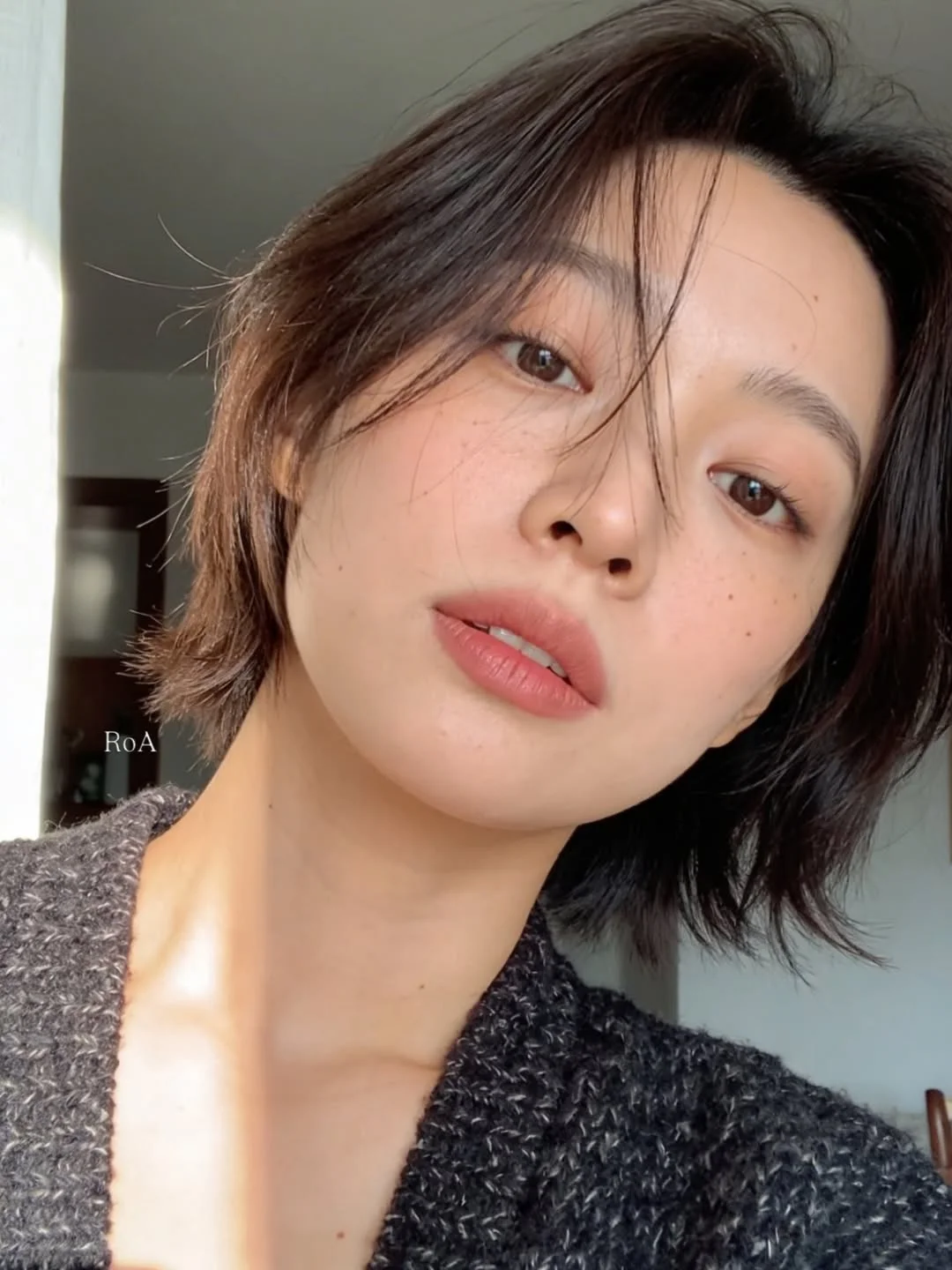 sassy summer short haircuts 2026 Messy Short Shag with Wispy Layers