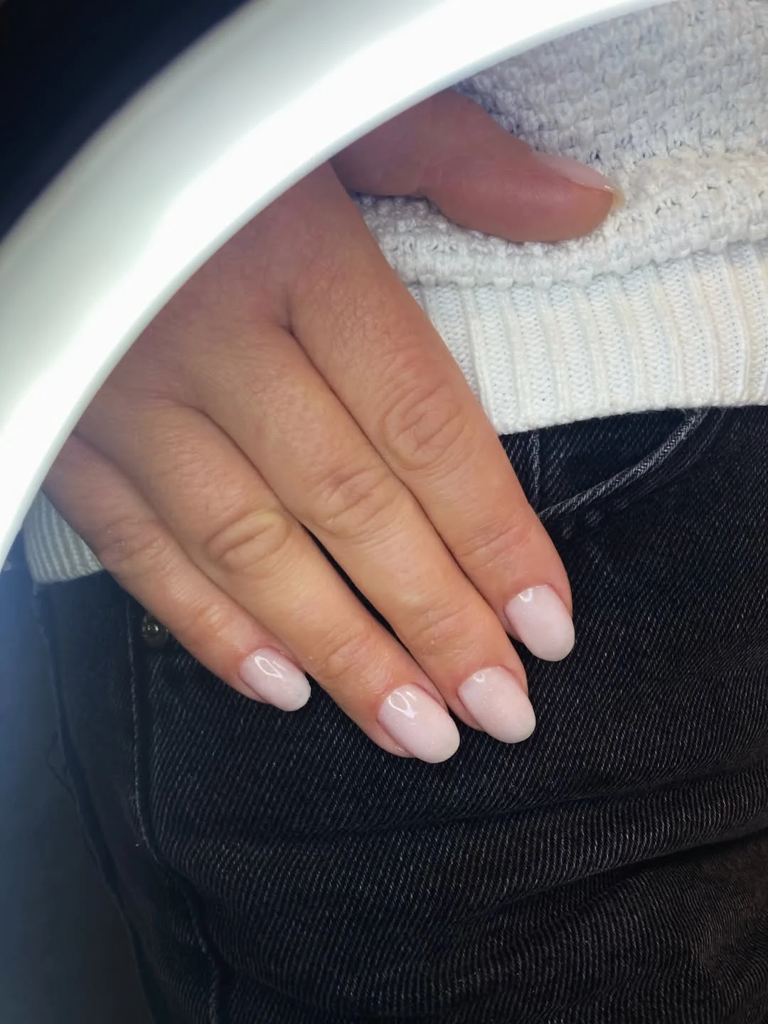 short gel nails summer 2026 Milky Blush Nails That Look Fresh in Every Light