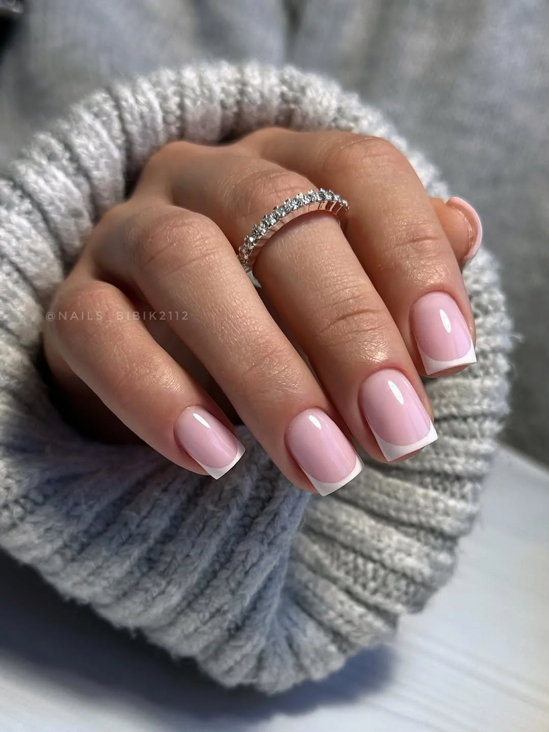 short gel nails summer 2026 Soft Pink French Tips That Always Feel Expensive