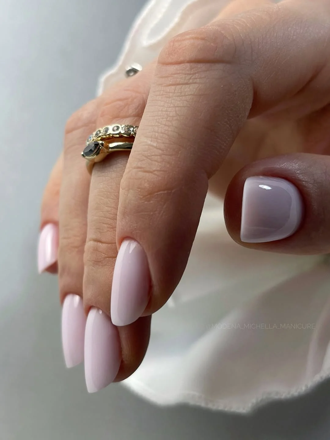 short squoval nails design 2026 Sheer Ballet Pink for Quiet Luxury Lovers