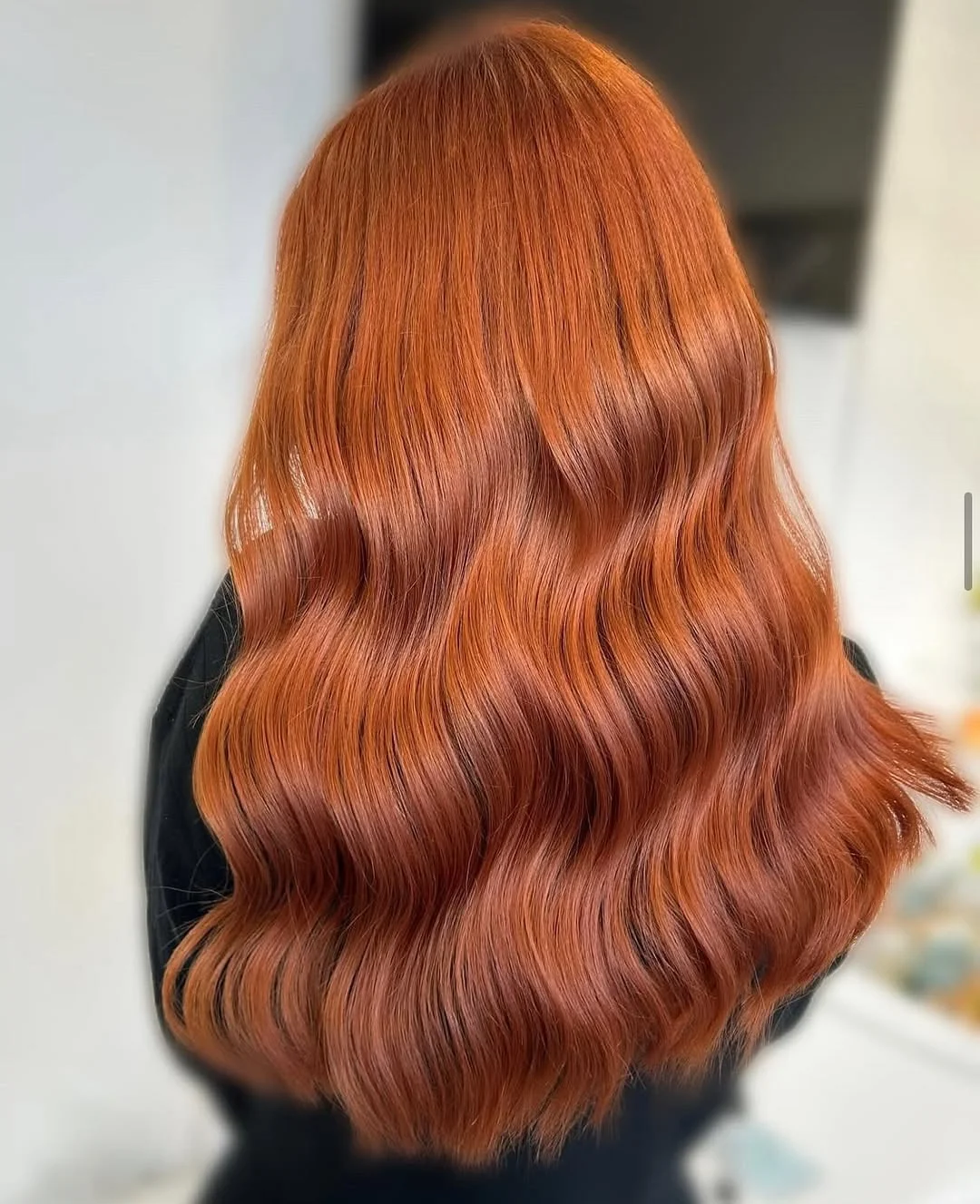 soft summer cowgirl copper hair color 2026 Soft Auburn Copper Waves with Creamy Shine