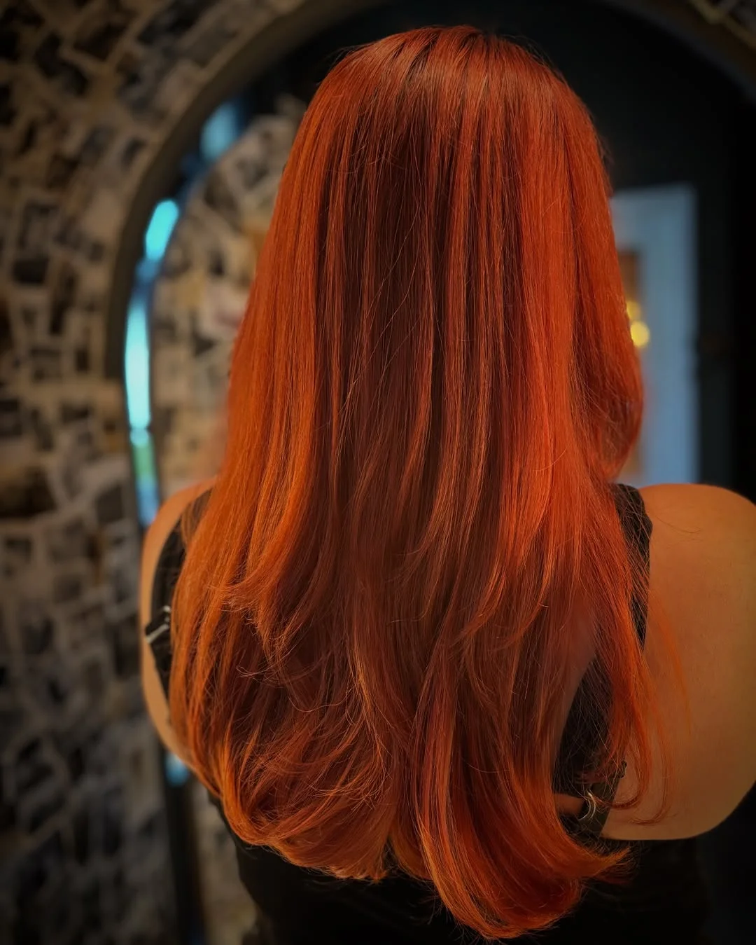 soft summer cowgirl copper hair color 2026 Warm Sunset Copper Layers with Soft Glow