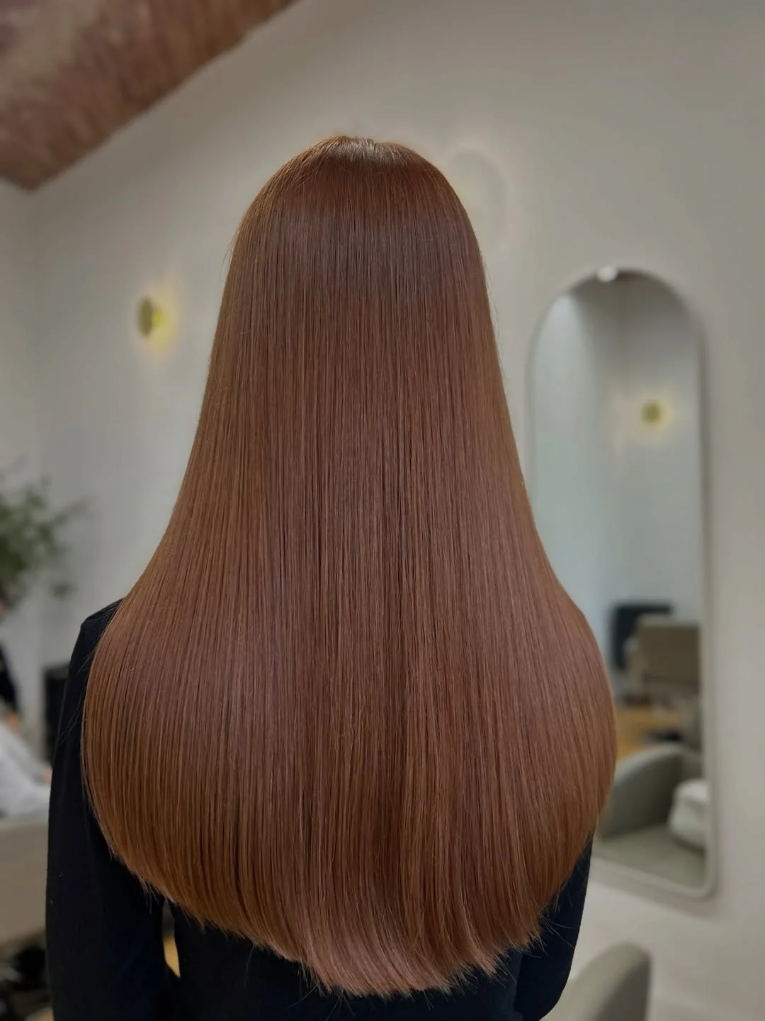 soft summer cowgirl copper hair color 2026 Soft Cinnamon Copper Silk with Minimal Layers