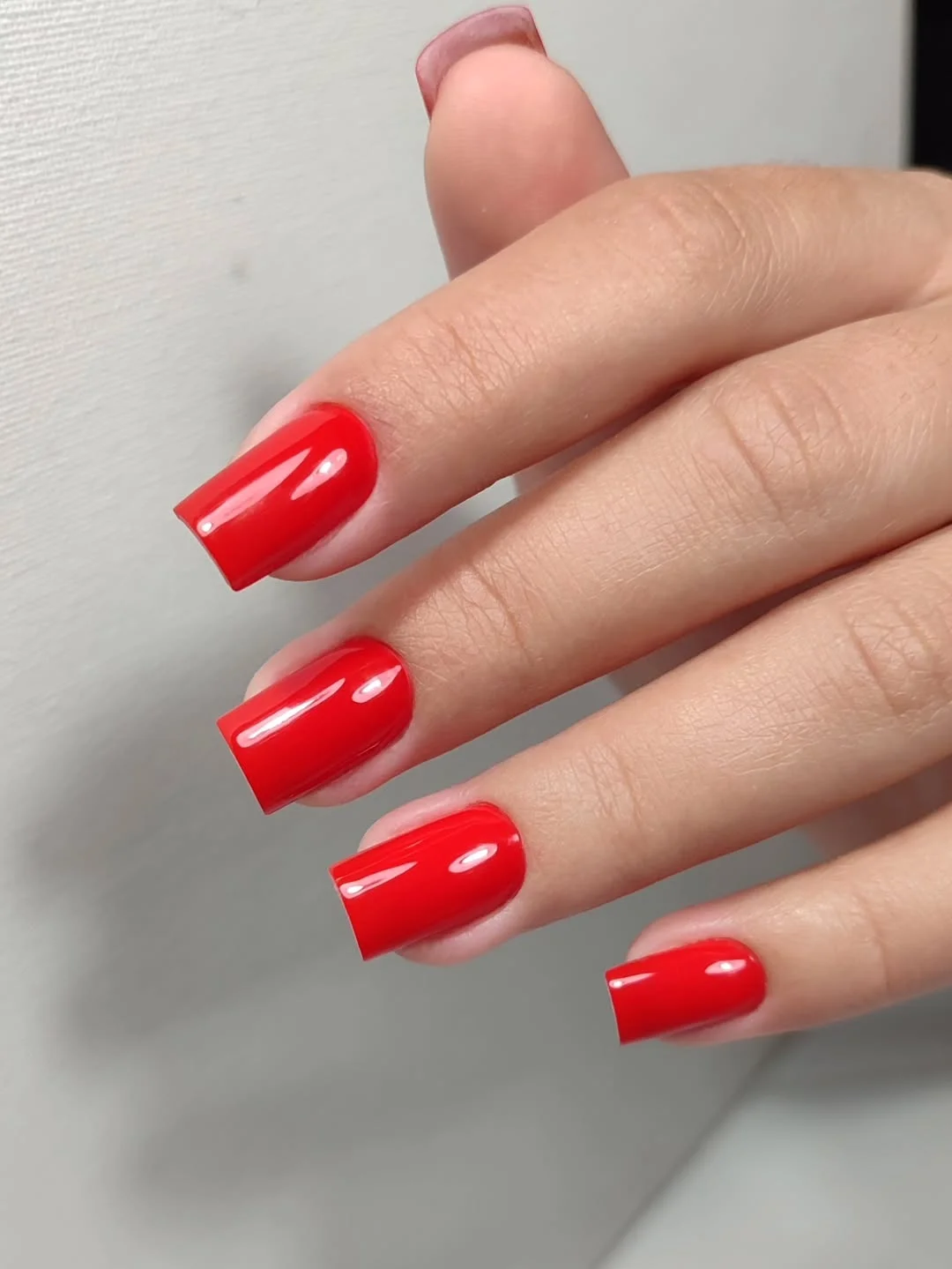 Summer beach nail ideas 2026 Classic Coral Red for Endless Summer Days