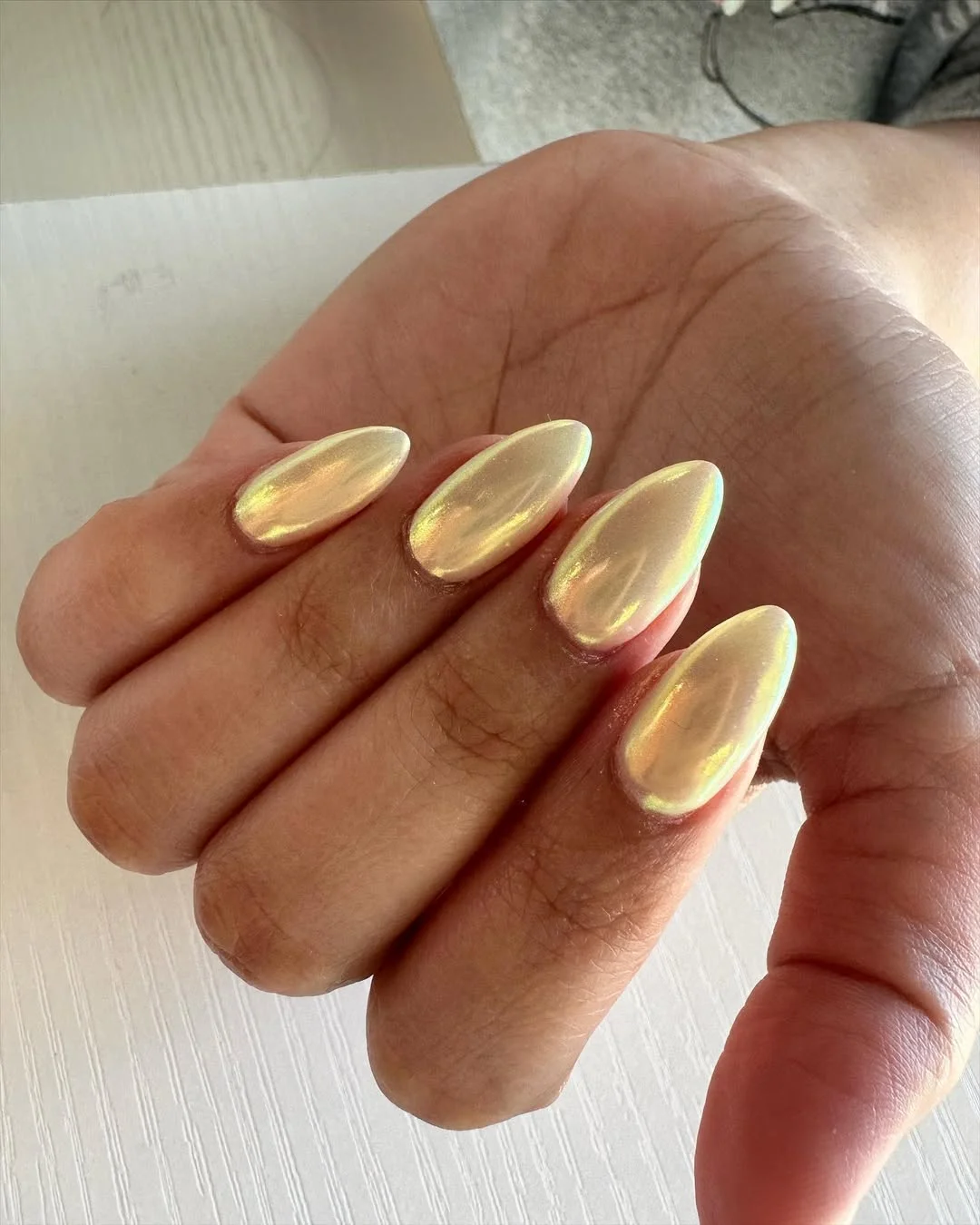 summer dip nails 2026 Glazed Pearl Chrome for Quiet Luxury Summer Girls
