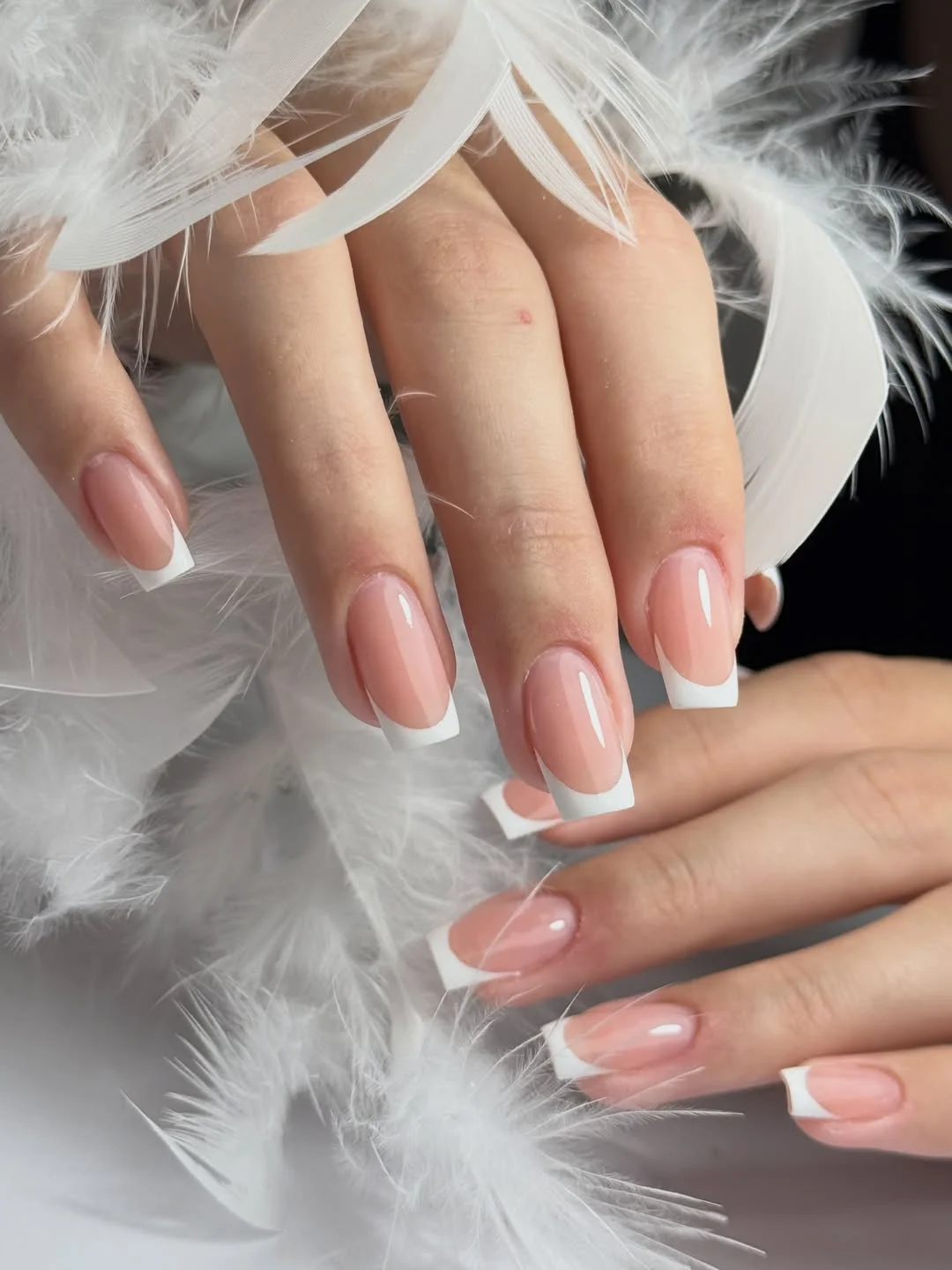 summer french tip nails 2026 Soft Nude French Tips With Quiet Luxury Energy