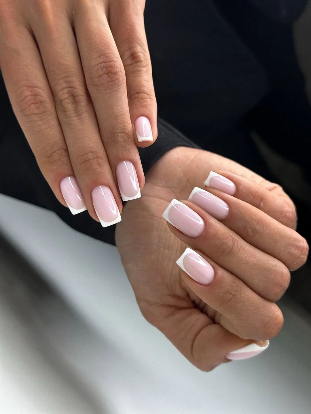 summer french tip nails 2026 Short Soft French Nails for the Minimalist Summer Girl