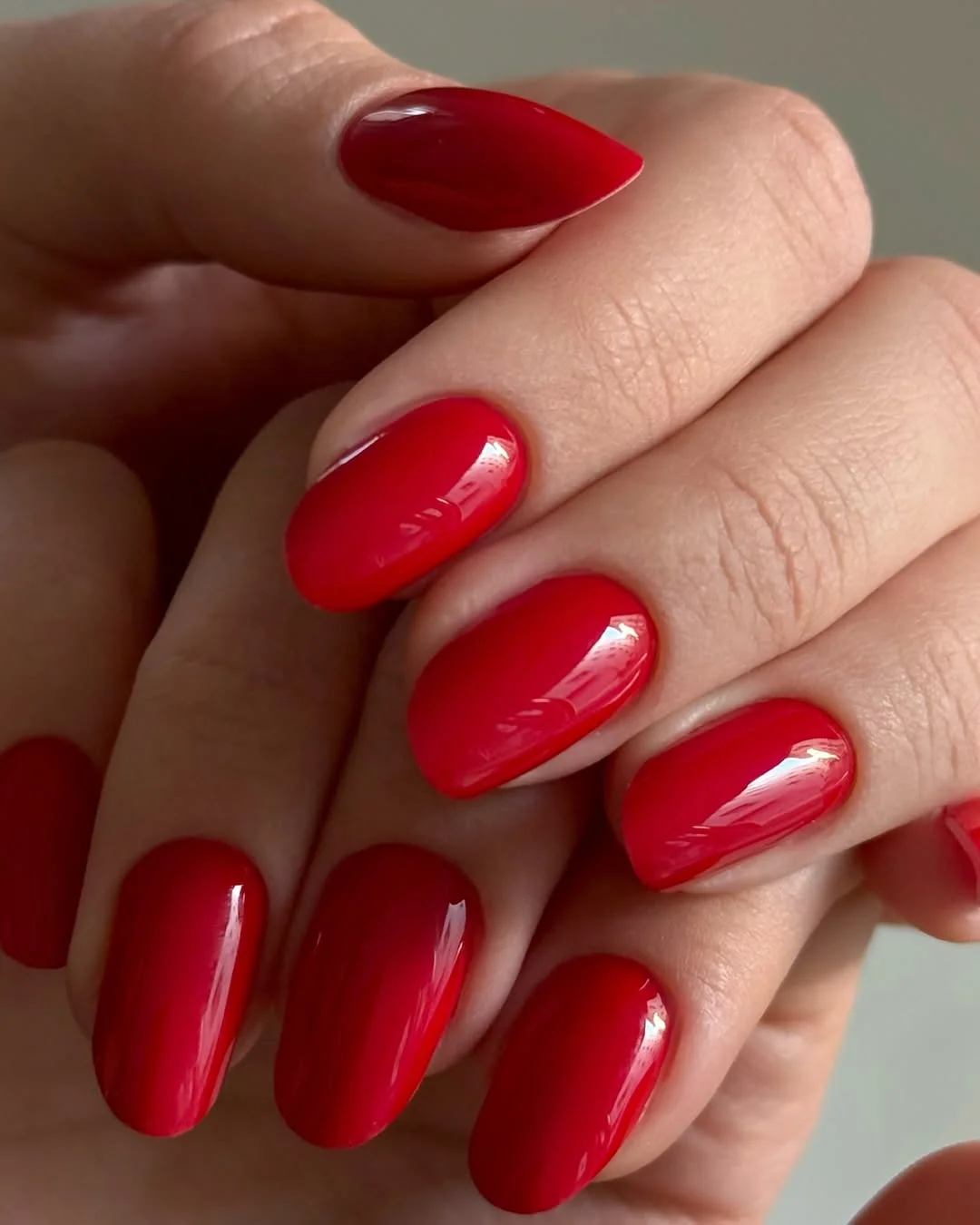 summer gel nails 2026 Classic Cherry Red Nails That Always Come Back Every Summer