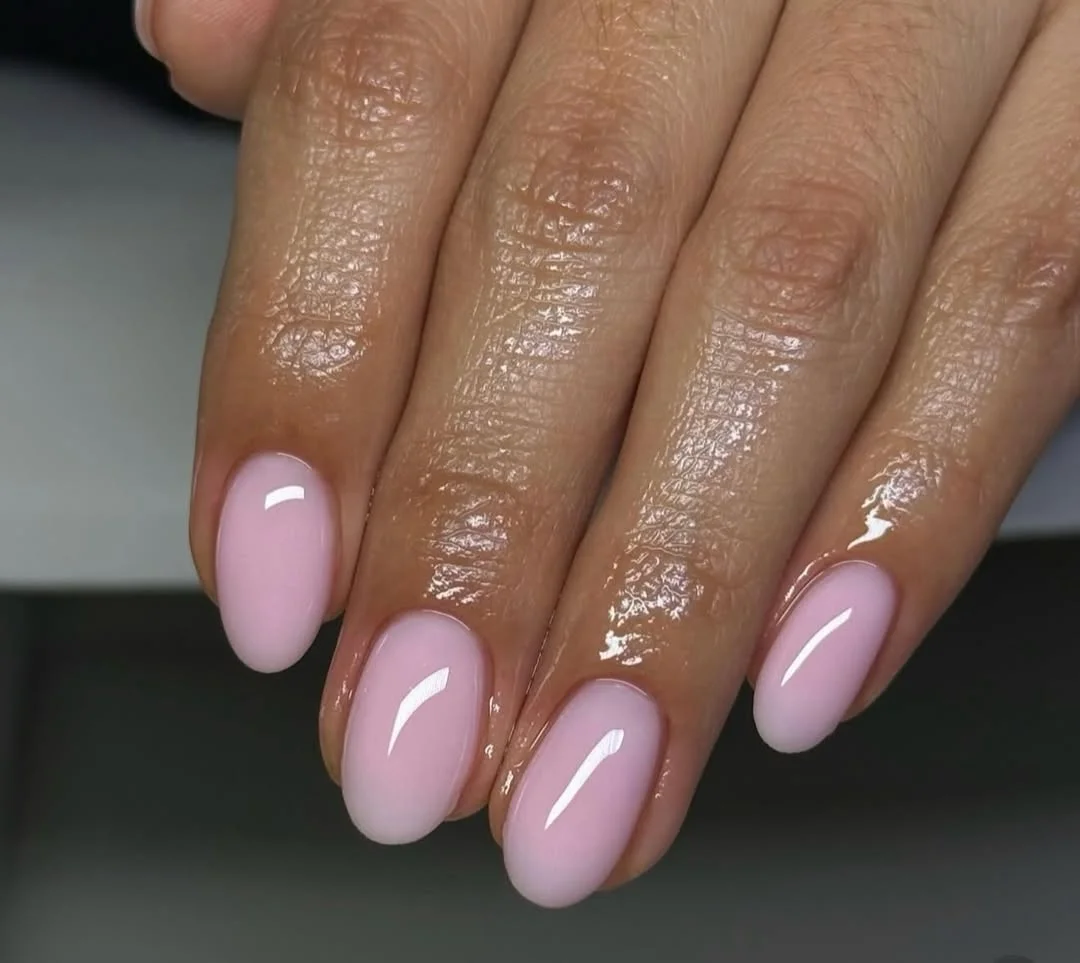 summer gel nails 2026 Glossy Baby Pink Nails That Never Go Out of Style