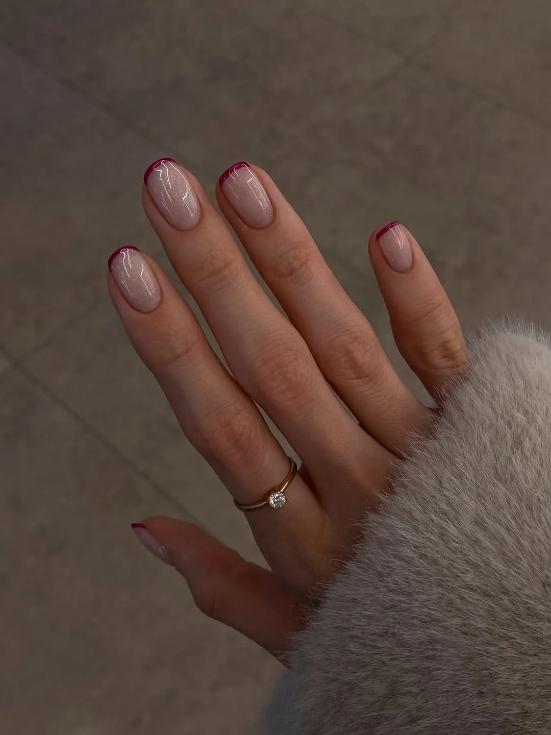 summer nail art 2026 Minimal Pink Micro French Nails for Soft Summer Days