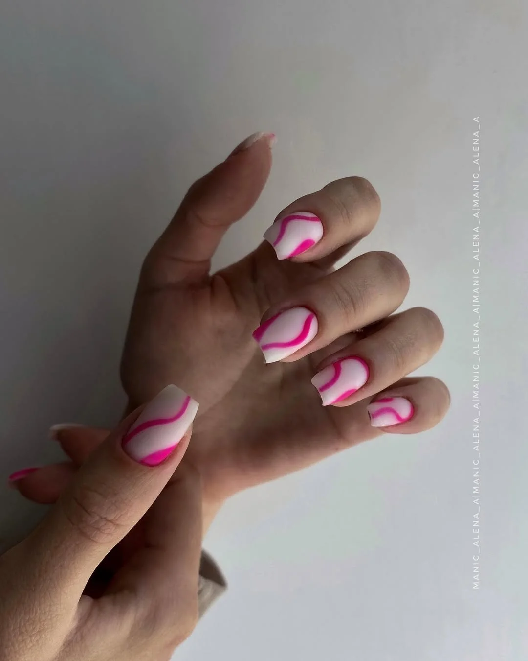 summer nails watermelon 2026 Neon Pink Waves Inspired by Summer Fruit Shades