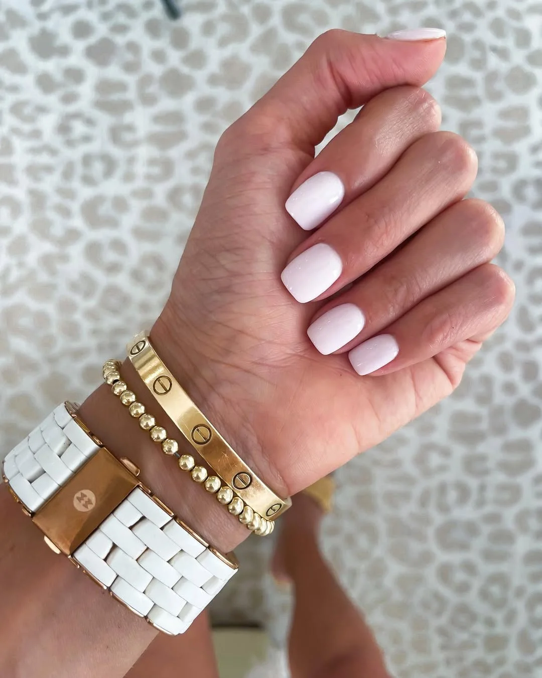 summer nails one color 2026 Milky White That Makes Everything Look Expensive