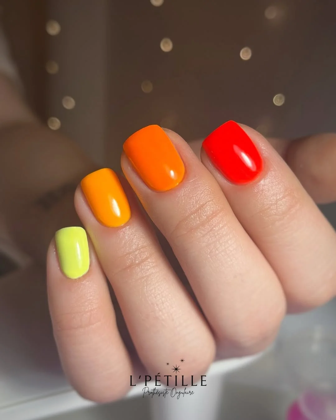 summer nails one color 2026 Sunset Neon Shades for Maximum Summer Energy