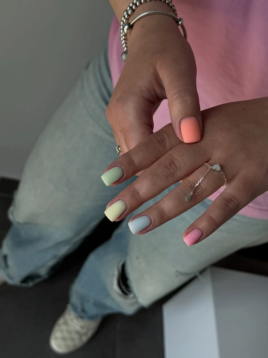 summer nails one color 2026 Pastel Sorbet Shades That Feel Like Summer Vacation