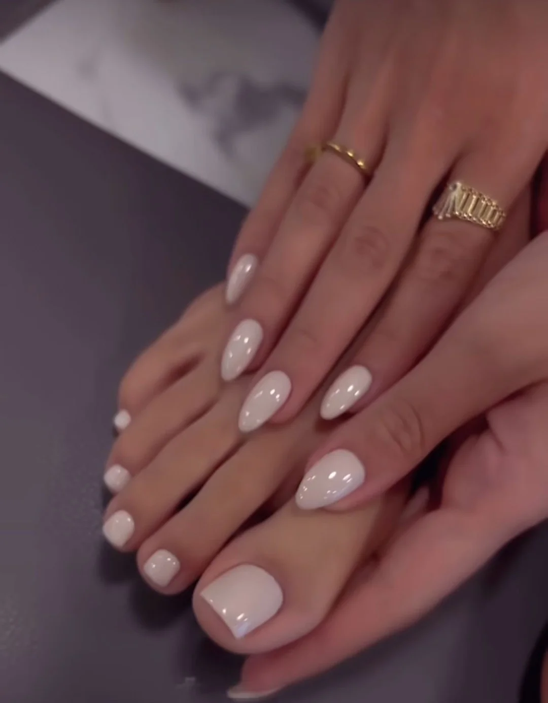 summer pedicure colors 2026 Soft Vanilla White That Always Feels Clean and Expensive
