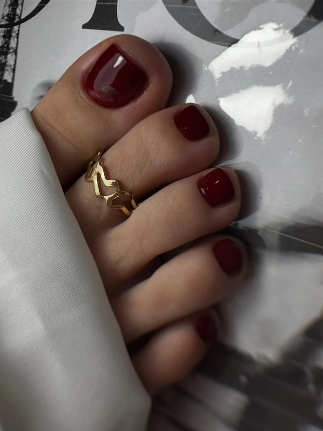 summer toe nails colors 2026 Deep Burgundy Toes That Always Look Expensive