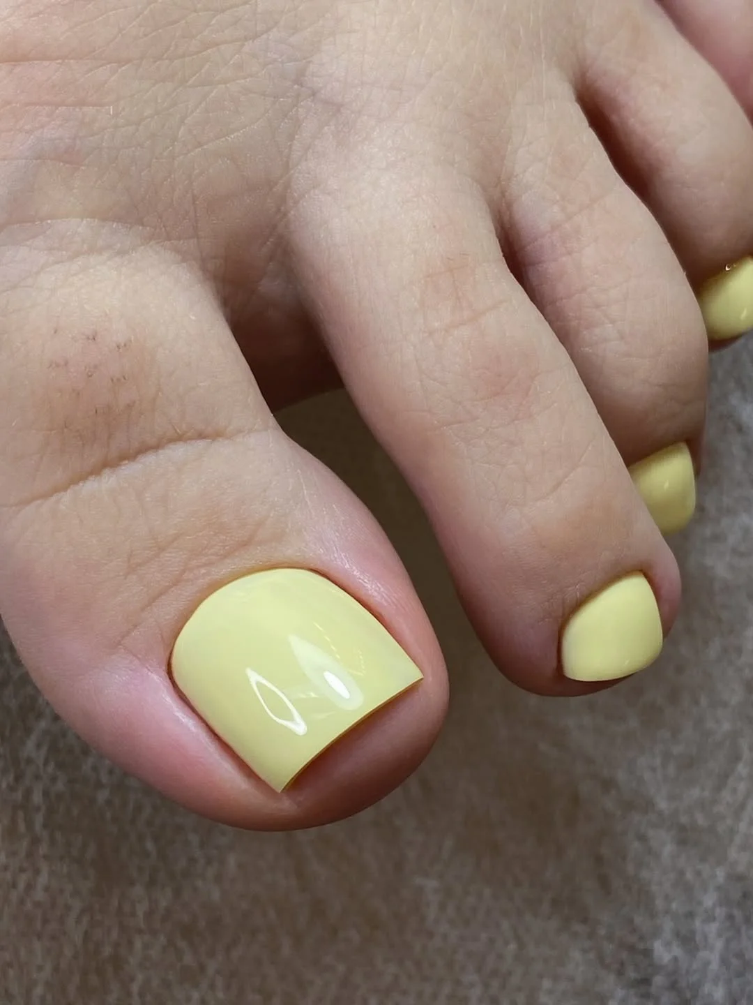 summer toe nails colors 2026 Pastel Lemon Yellow Pedicures That Feel Soft and Sunny