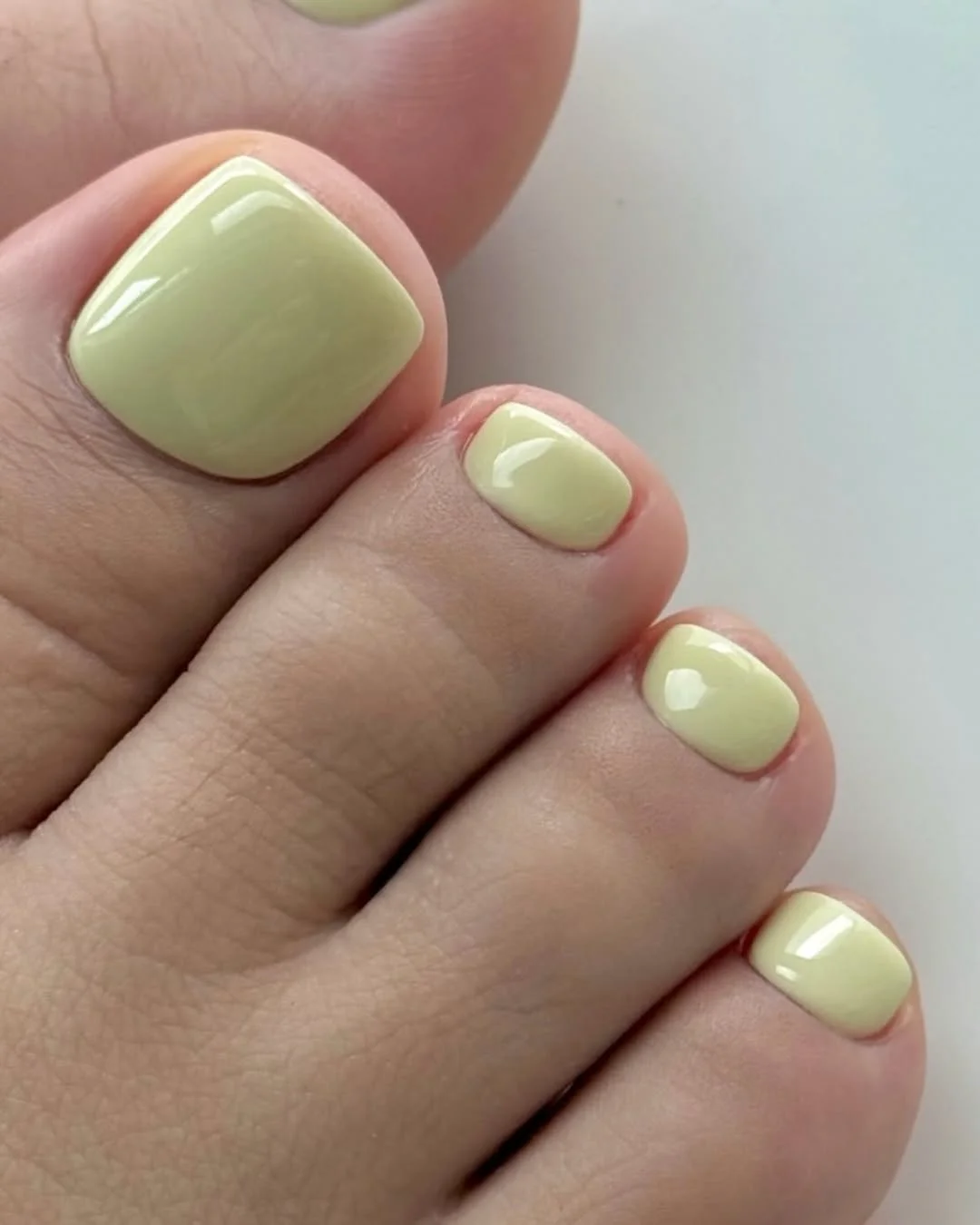 summer toe nails colors 2026 Soft Pistachio Pedicures That Feel Fresh for Late Summer