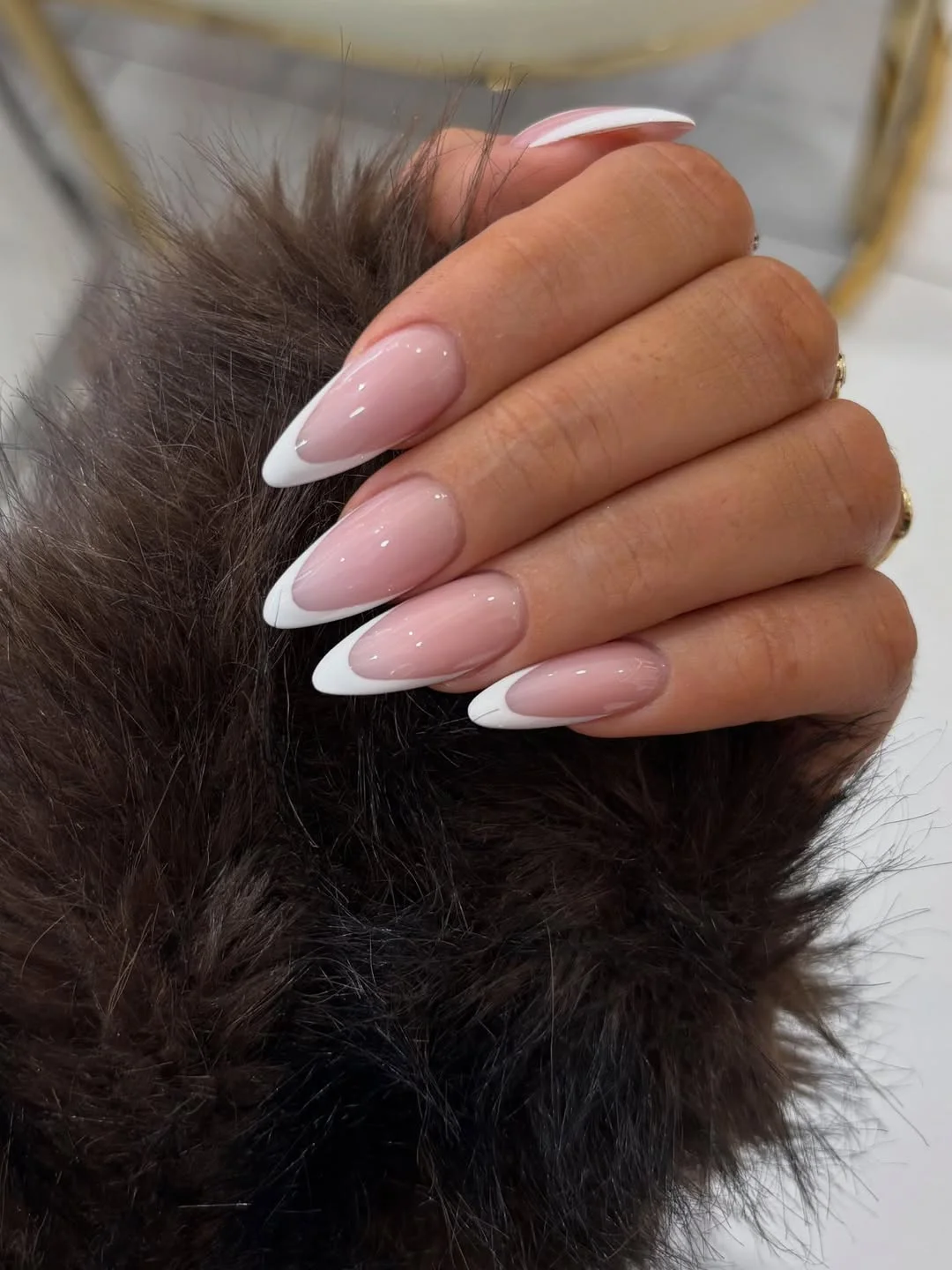 summer vacation nails 2026 Glossy Milky French Almond Nails For Quiet Luxury Summer
