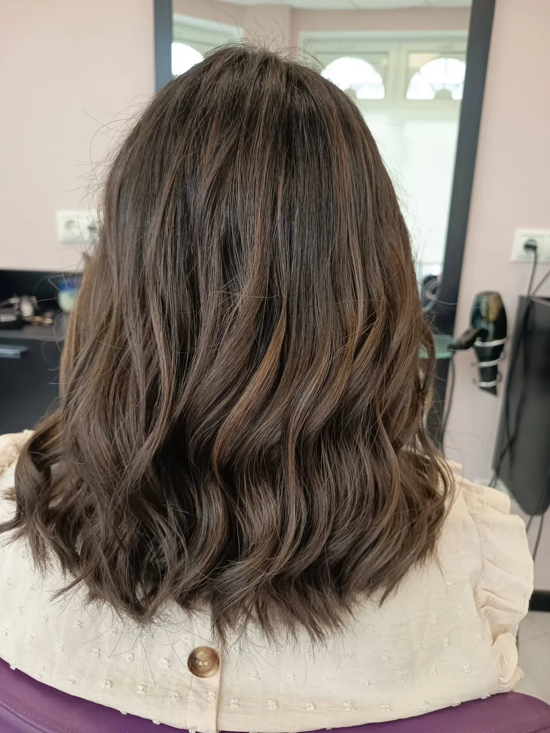 timeless summer haircuts for women over 40 2026 Long Brunette Layers With Soft Movement