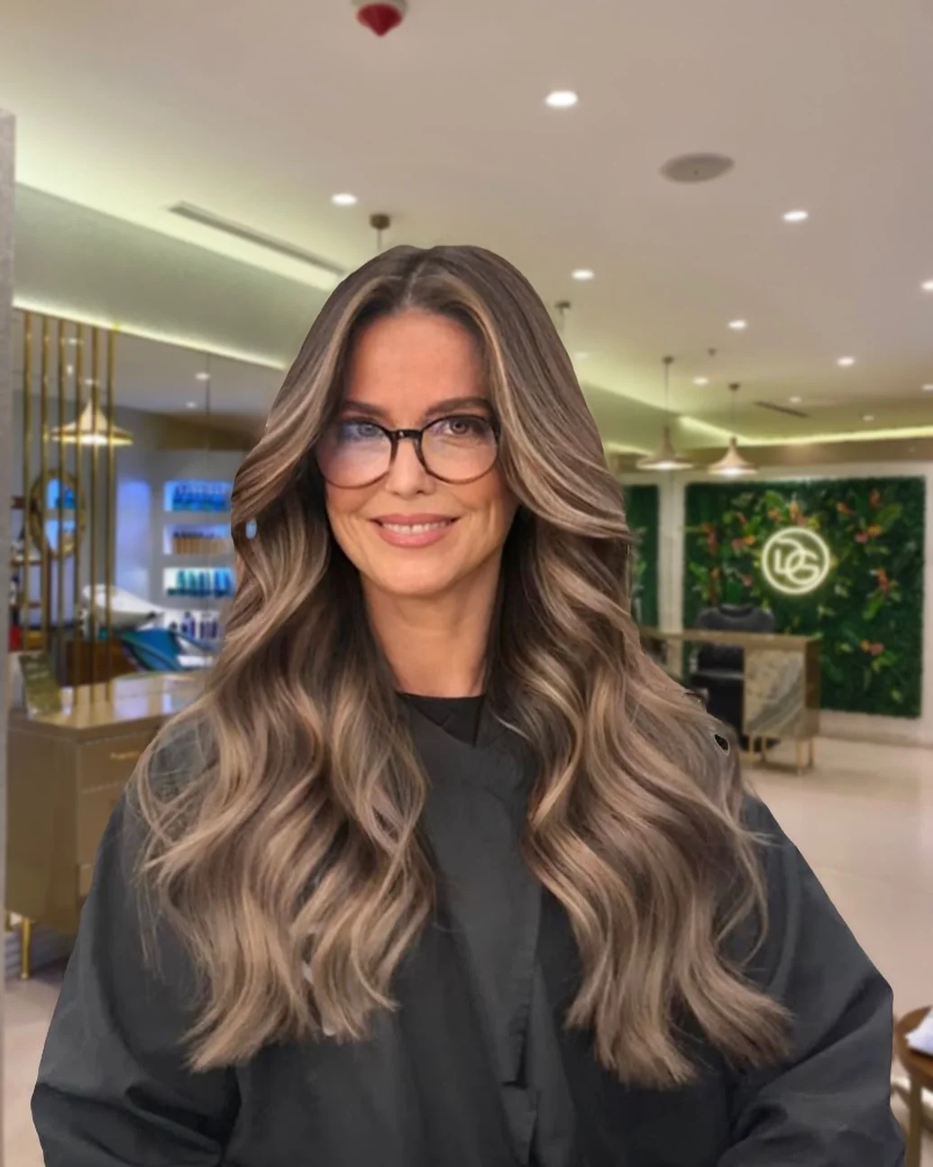 timeless summer haircuts for women over 40 2026 Long Layered Brunette Hair With Face Framing Highlights