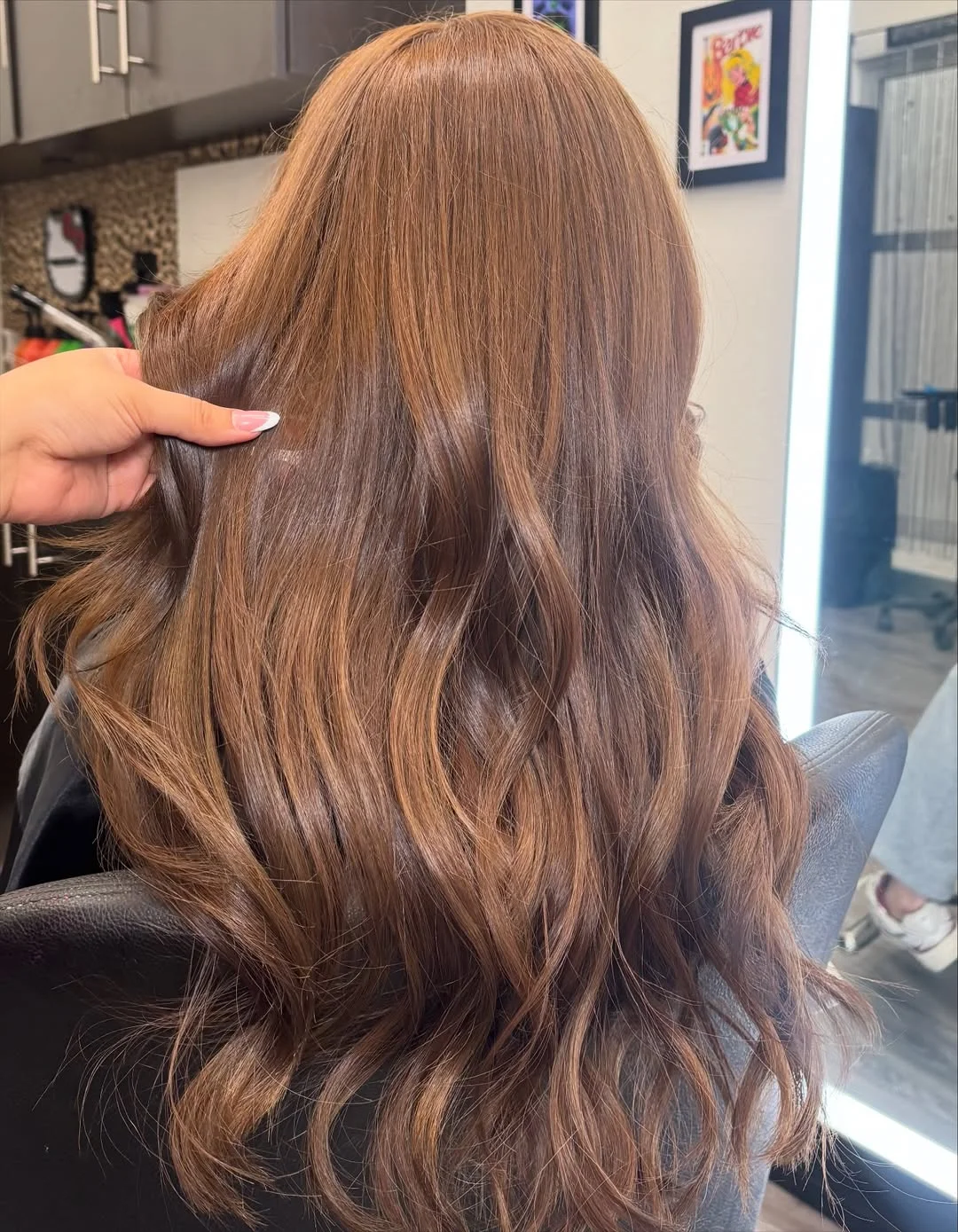 toffee summer honey brown hair color 2026 Warm Cocoa Toffee With Barely-There Caramel Movement