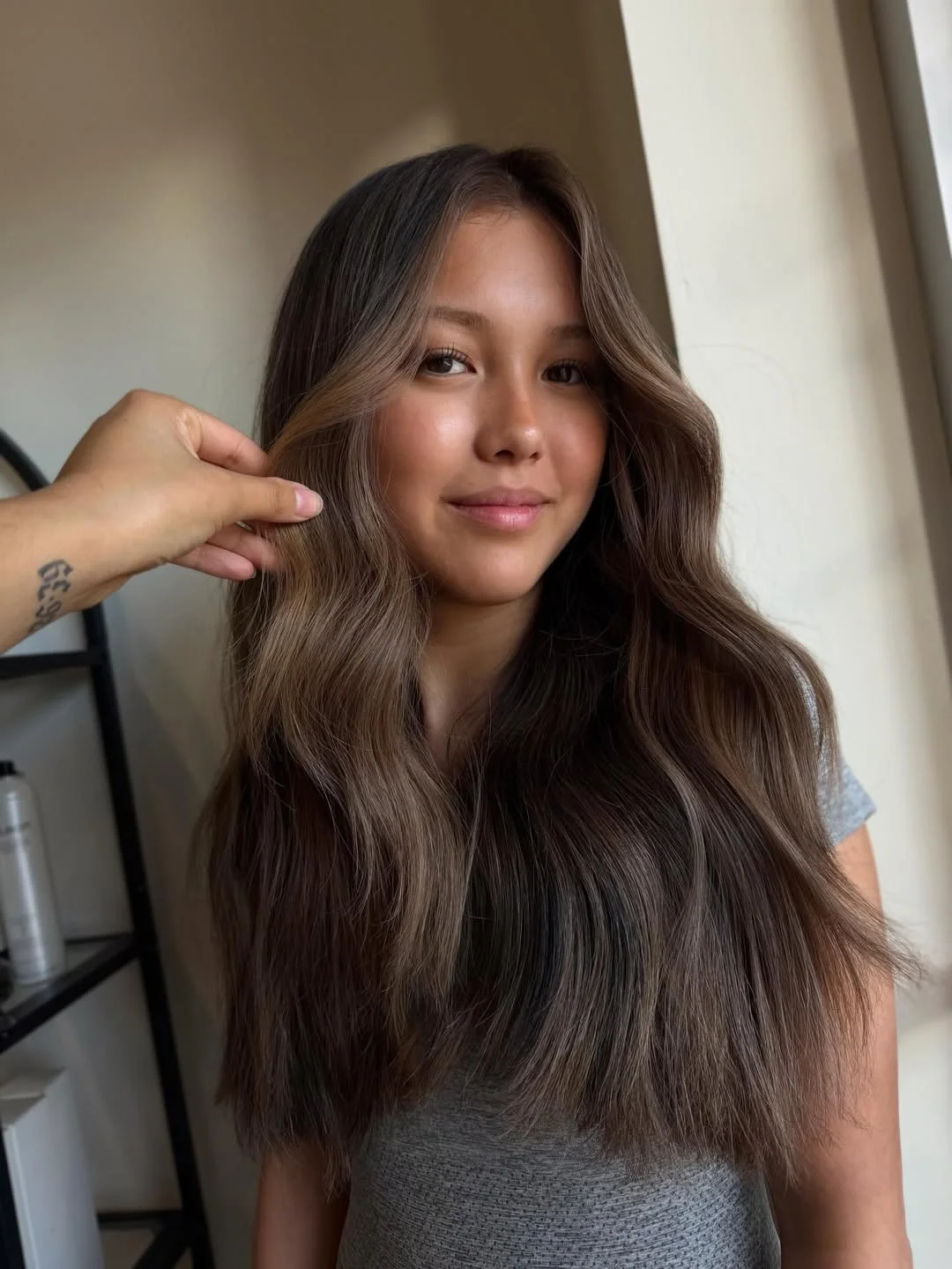 toffee summer honey brown hair color 2026 Soft Mocha-Toffee Waves With Dimensional Brunette Shine