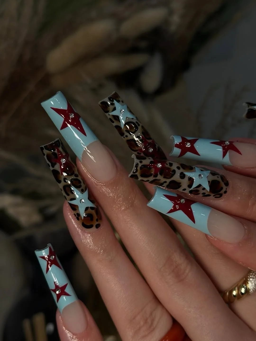 trendy summer nails 2026 Retro Star French Tips with Wild Girl Summer Vibes