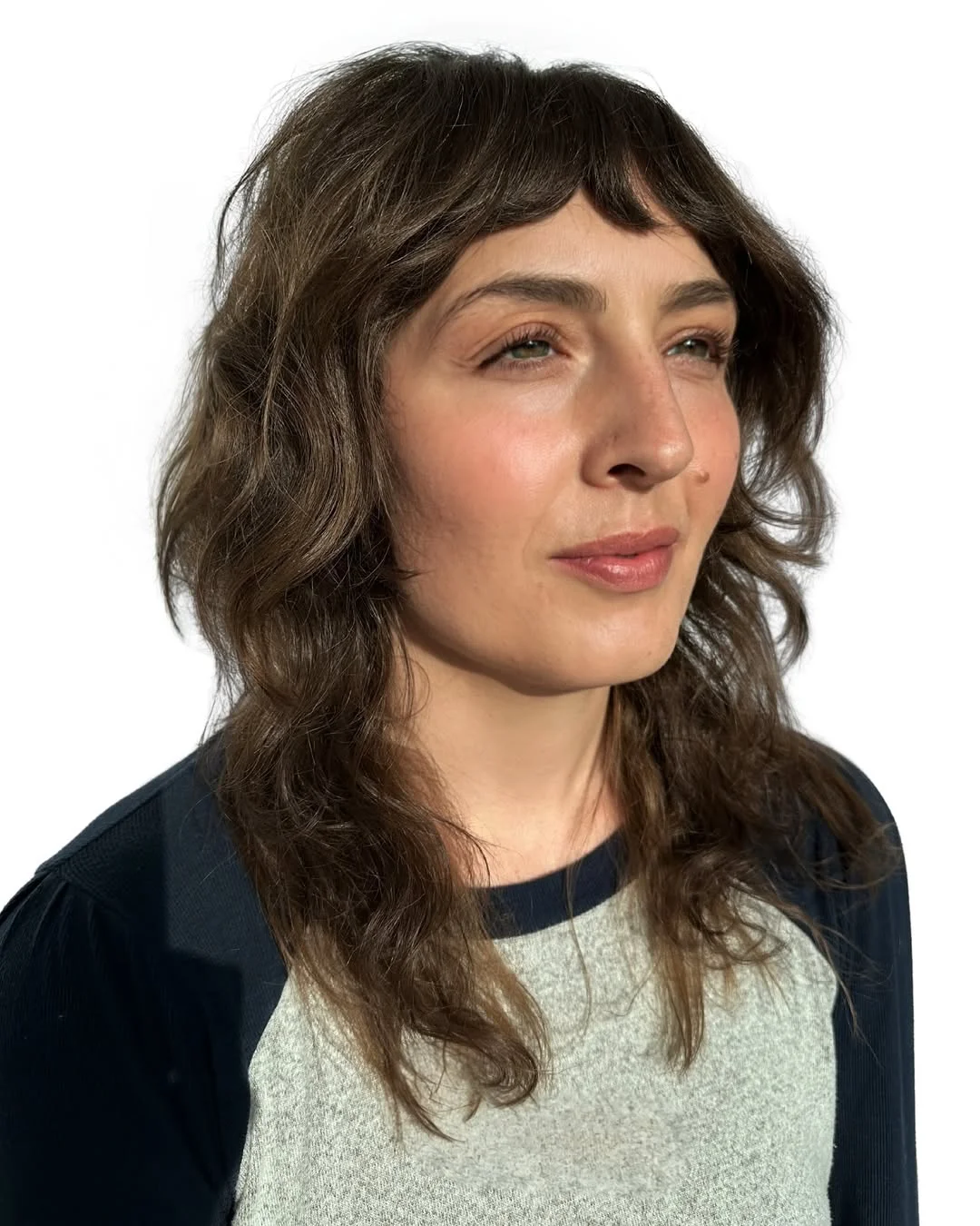 voluminous summer shag hairstyle 2026 Short Shag with Micro Fringe and Natural Texture
